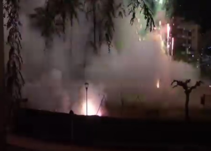La mascletà del año pasado se disparó en la plaza Jaume I.