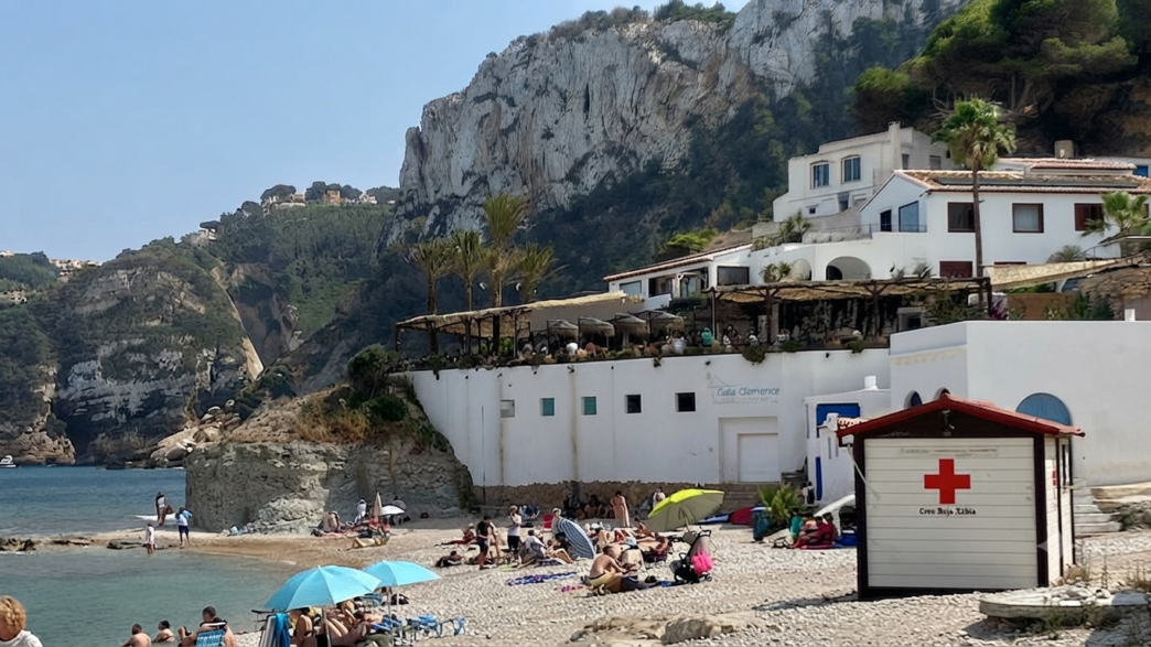 fallece bañista playa de la Grava Xàbia