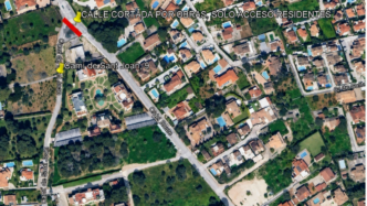 corte de tráfico Camí de Sant Joan Dénia