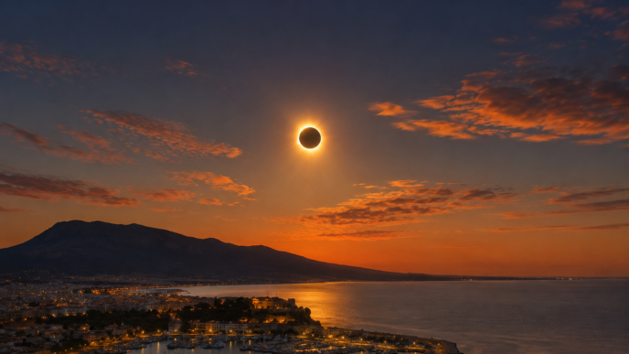 Eclipse solar Dénia