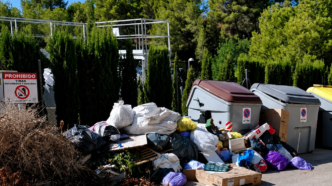 Huelga basura Calp