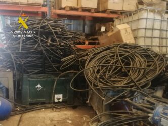 cable telefonía robado