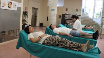 Maratón de donación de sangre de Dénia