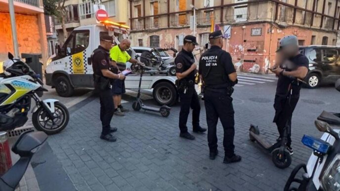 controles en Dénia