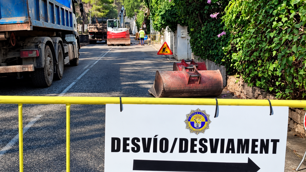 cortes de trafico en denia