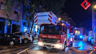 incendio en una vivienda de Dénia
