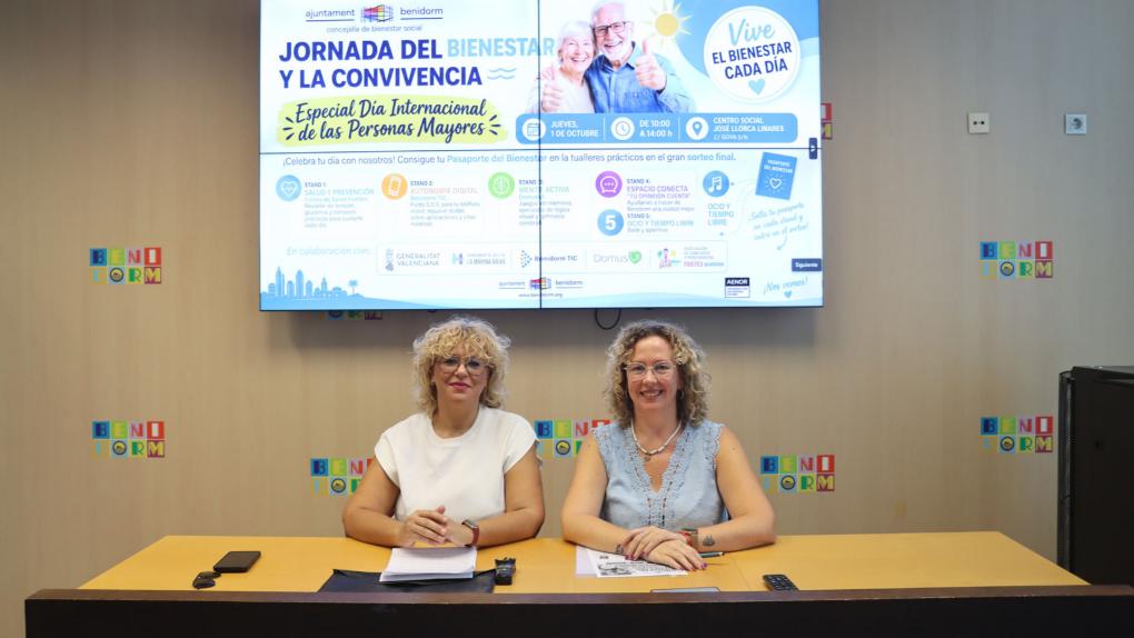 personas mayores en Benidorm