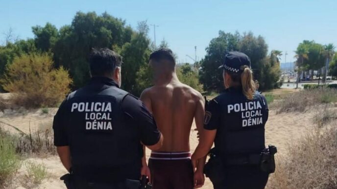 presunto pirómano Dénia