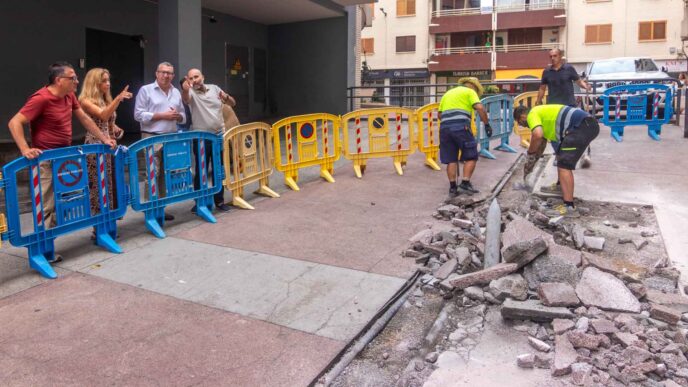 renovación calle Rioja Benidorm
