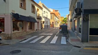 sentido de circulación en Dénia