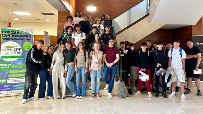 alumnos de Hostelería de Dénia