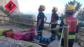 escalador herido en el Peñón de Ifach Calp