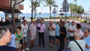 obras del aparcamiento de Jaime I en Benidorm