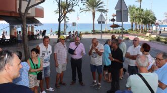 obras del aparcamiento de Jaime I en Benidorm