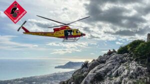 rescate en el Montgó