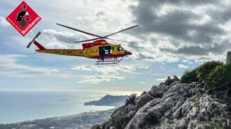 rescate en el Montgó
