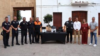 unidad de drones de Benitatxell